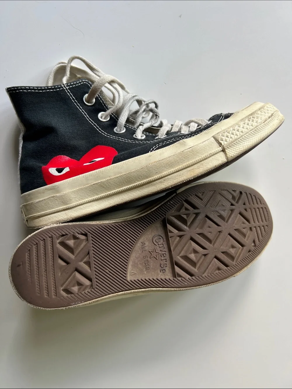 Comme des Garcons hightop converse